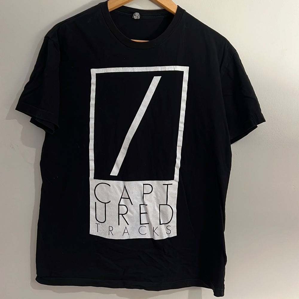 Captured Tracks T-shirt large Black